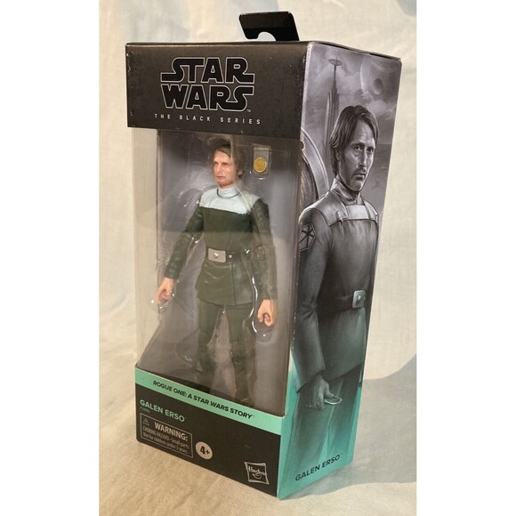 GALEN ERSO Action Figure • Star Wars Rogue One: The Black Series NIB • Hasbro - Picture 2 of 3